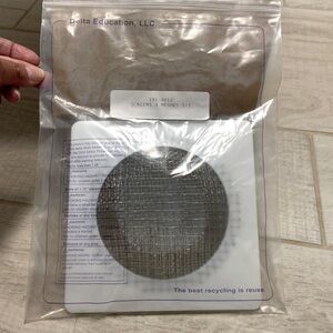 Delta Education Screen Mesh, 6 x 6 Inches, Set of 3 per Package